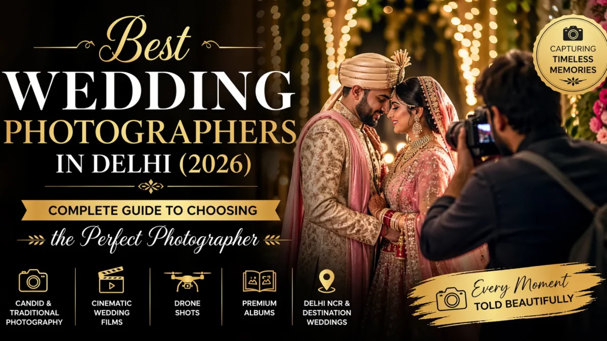 Best Wedding Photographers in Delhi 2026